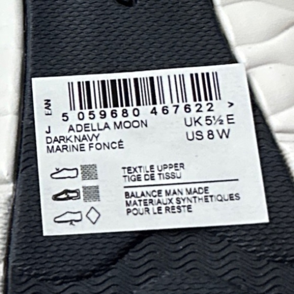 NIB Clarks Cloudsteppers 8W WIDE Adella Moon Knit Slip On Shoes Loafers Flats - Picture 11 of 13